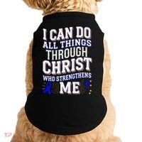 All Things Through Christ Juvenile Arthritis Awareness Doggie Tank thumb 0