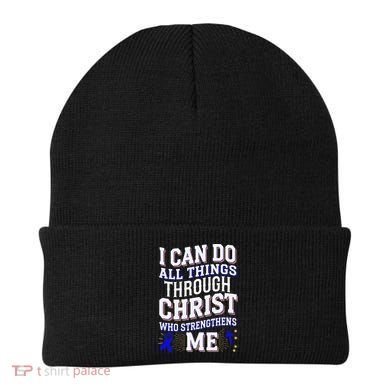 All Things Through Christ Juvenile Arthritis Awareness Beanie