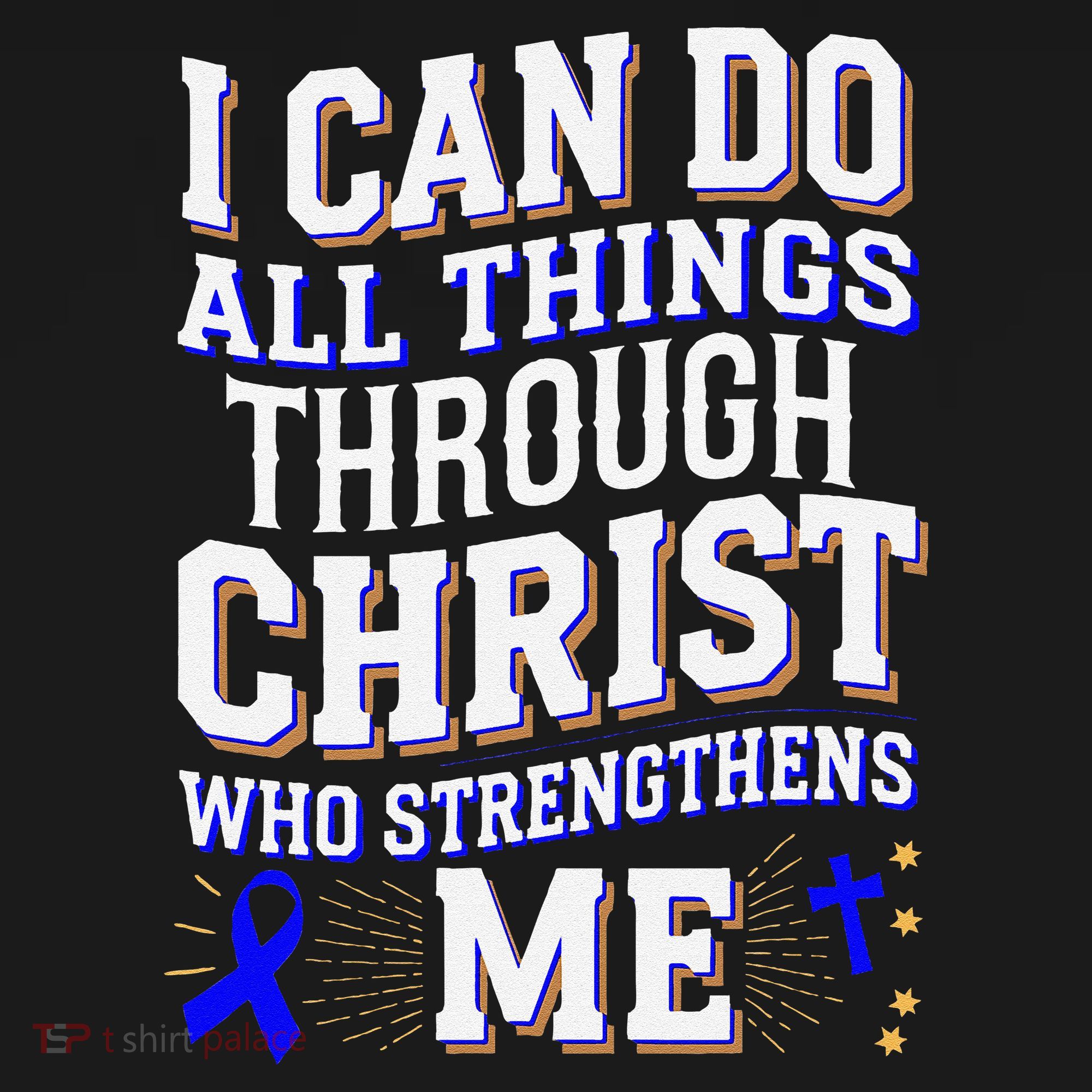All Things Through Christ Juvenile Arthritis Awareness Pajama Set