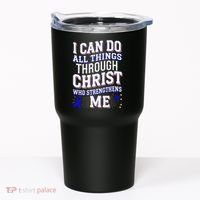 All Things Through Christ Juvenile Arthritis Awareness Tumbler thumb 0