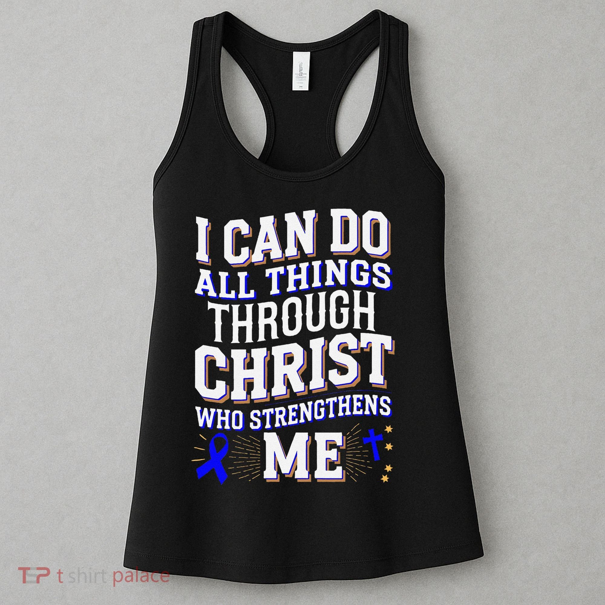 All Things Through Christ Juvenile Arthritis Awareness Women's Tank Top