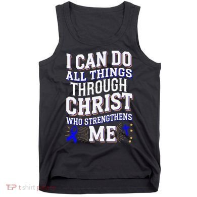 All Things Through Christ Juvenile Arthritis Awareness Tank Top