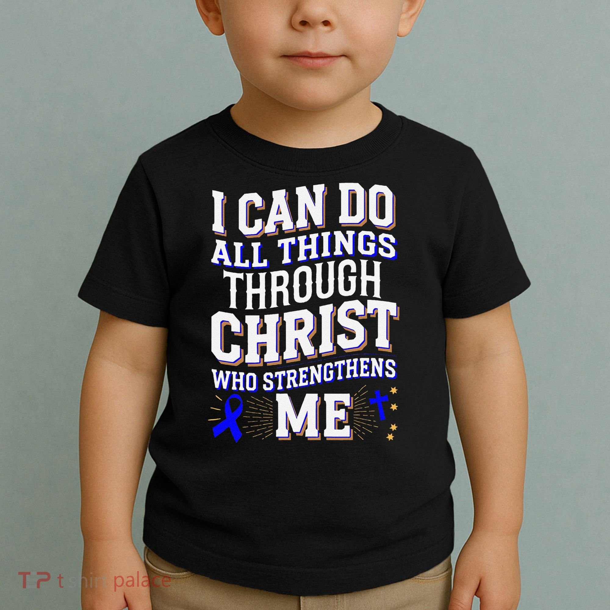 All Things Through Christ Juvenile Arthritis Awareness Toddler T-Shirt