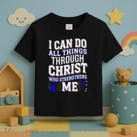 All Things Through Christ Juvenile Arthritis Awareness Toddler T-Shirt thumb 3