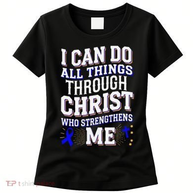 All Things Through Christ Juvenile Arthritis Awareness Women's T-Shirt