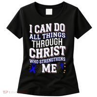 All Things Through Christ Juvenile Arthritis Awareness Women's T-Shirt thumb 0