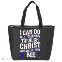 All Things Through Christ Juvenile Arthritis Awareness Tote Bag thumb 0