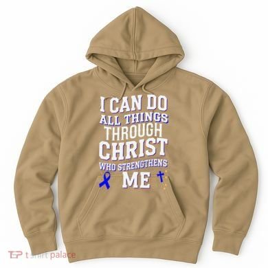 All Things Through Christ Juvenile Arthritis Awareness Hoodie