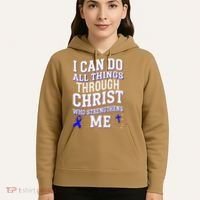 All Things Through Christ Juvenile Arthritis Awareness Hoodie thumb 5