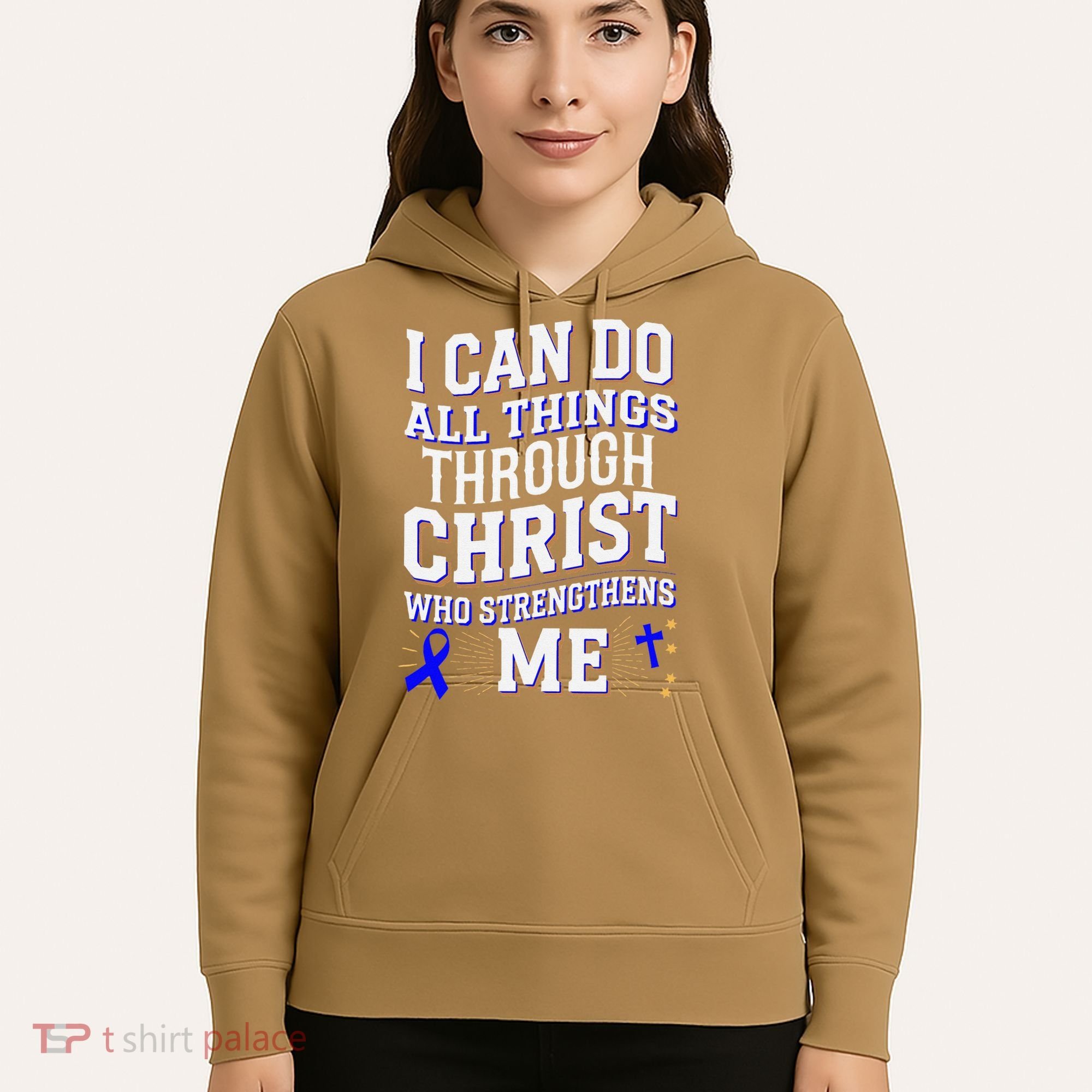 All Things Through Christ Juvenile Arthritis Awareness Hoodie