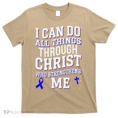 All Things Through Christ Juvenile Arthritis Awareness T-Shirt