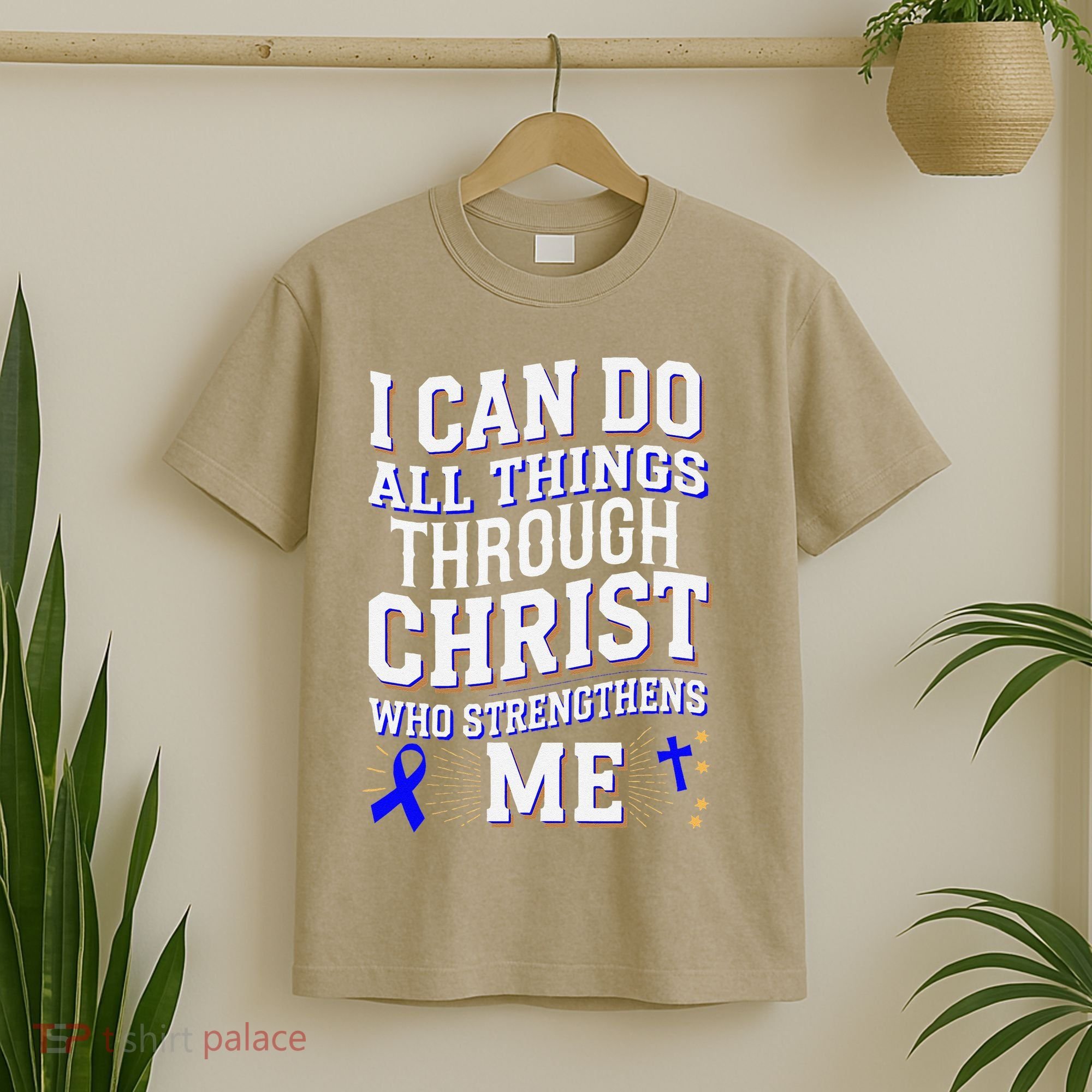 All Things Through Christ Juvenile Arthritis Awareness T-Shirt