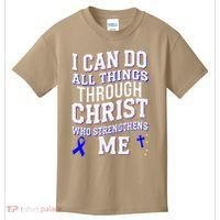 All Things Through Christ Juvenile Arthritis Awareness Kids T-Shirt thumb 0