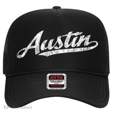 Austin Texas Tx Cute Gift Vintage Sports Script Retro Gift Tee Hat