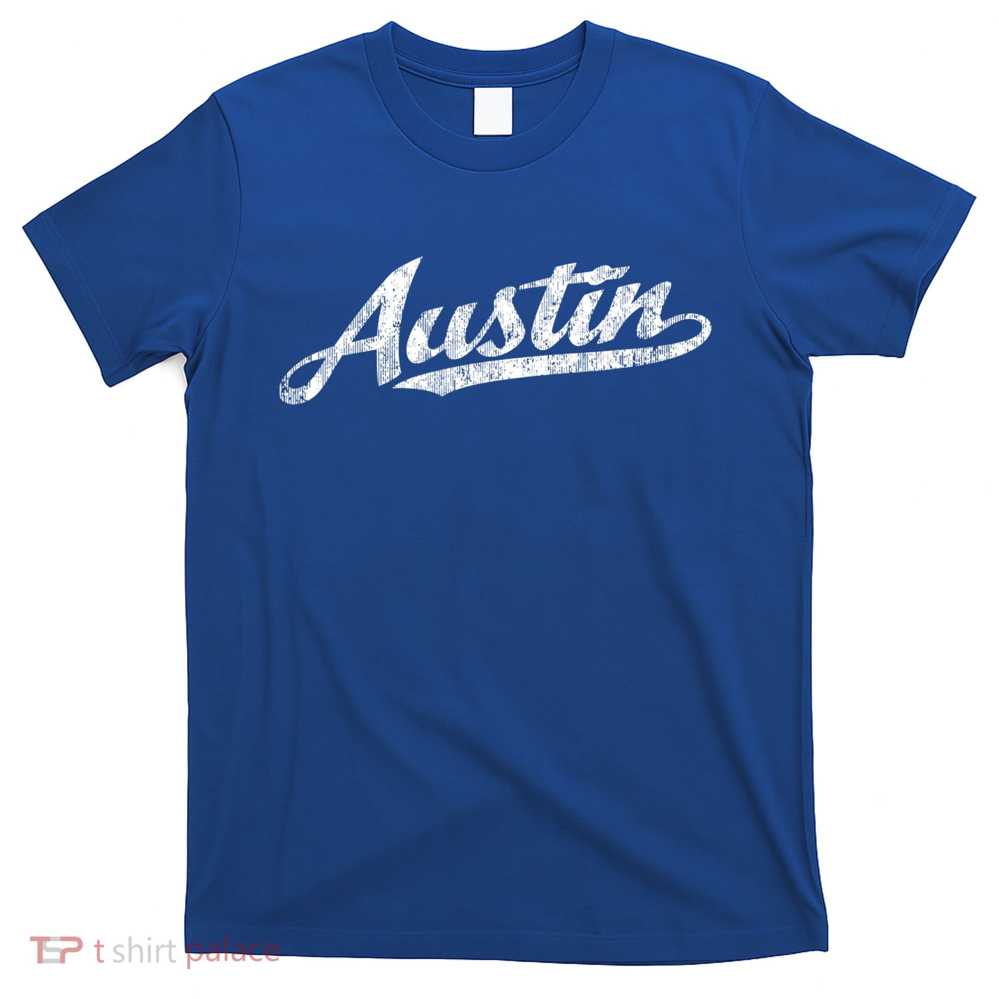 Austin Texas Tx Cute Gift Vintage Sports Script Retro Gift Tee T-Shirt