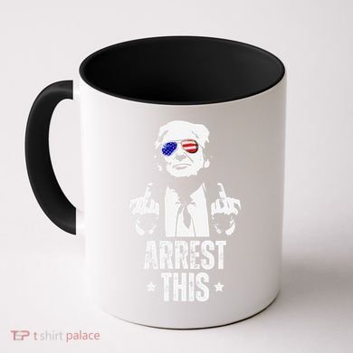 Arrest This Trump Fingers Pro Trump Coffee Mug