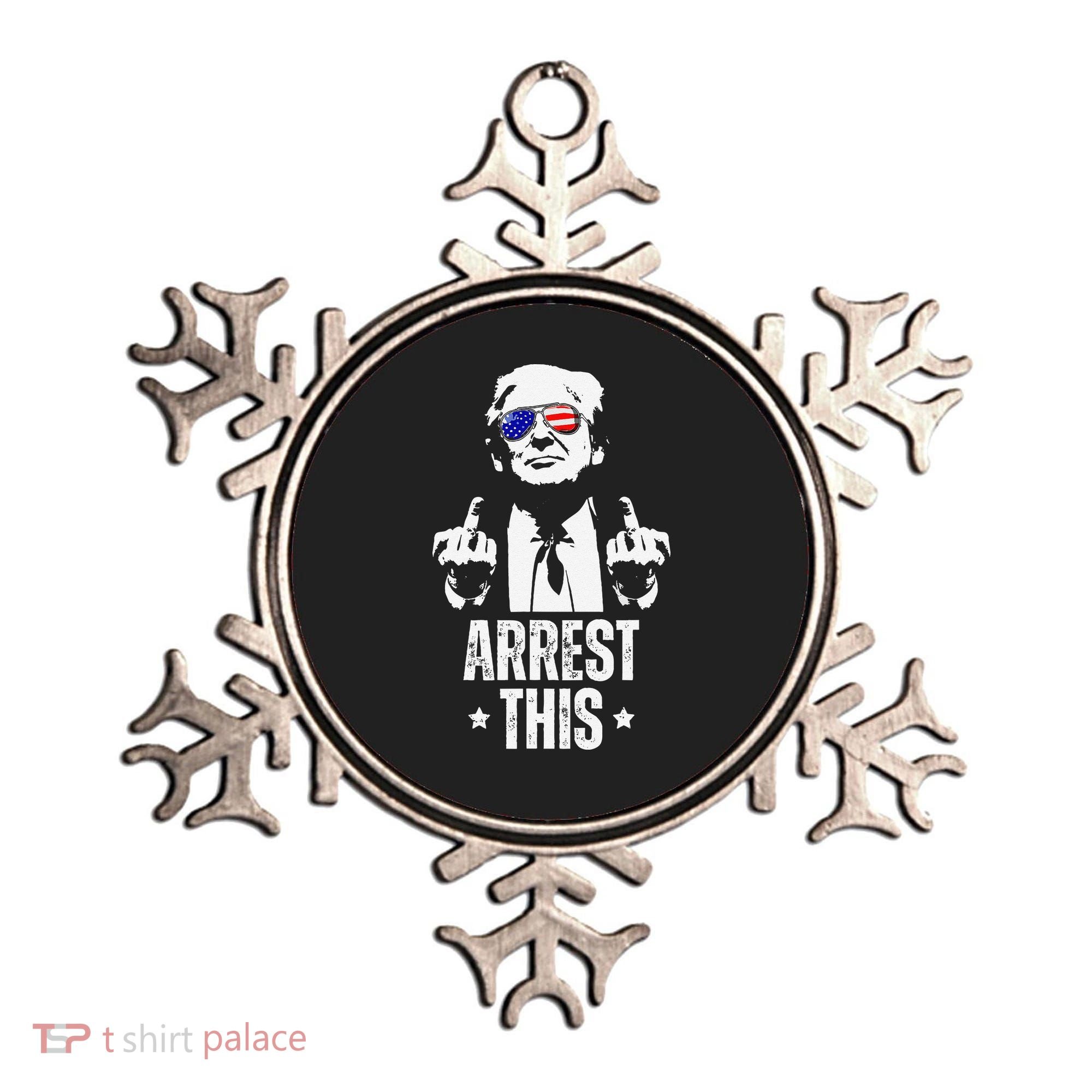 Arrest This Trump Fingers Pro Trump Ornament