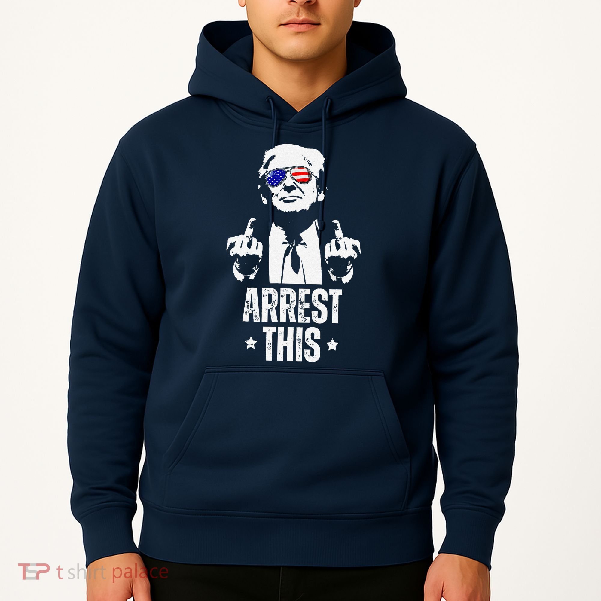 Arrest This Trump Fingers Pro Trump Hoodie