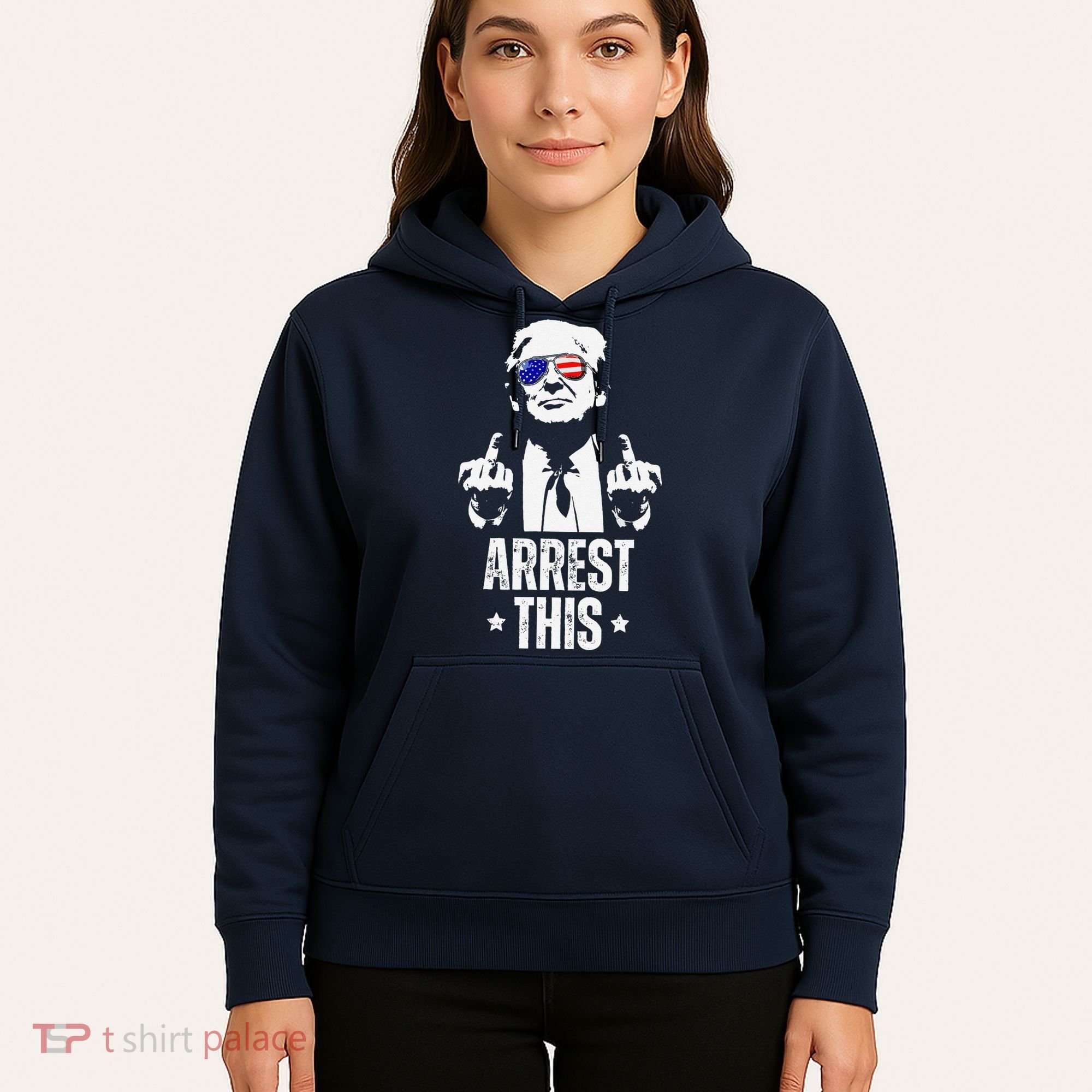 Arrest This Trump Fingers Pro Trump Hoodie