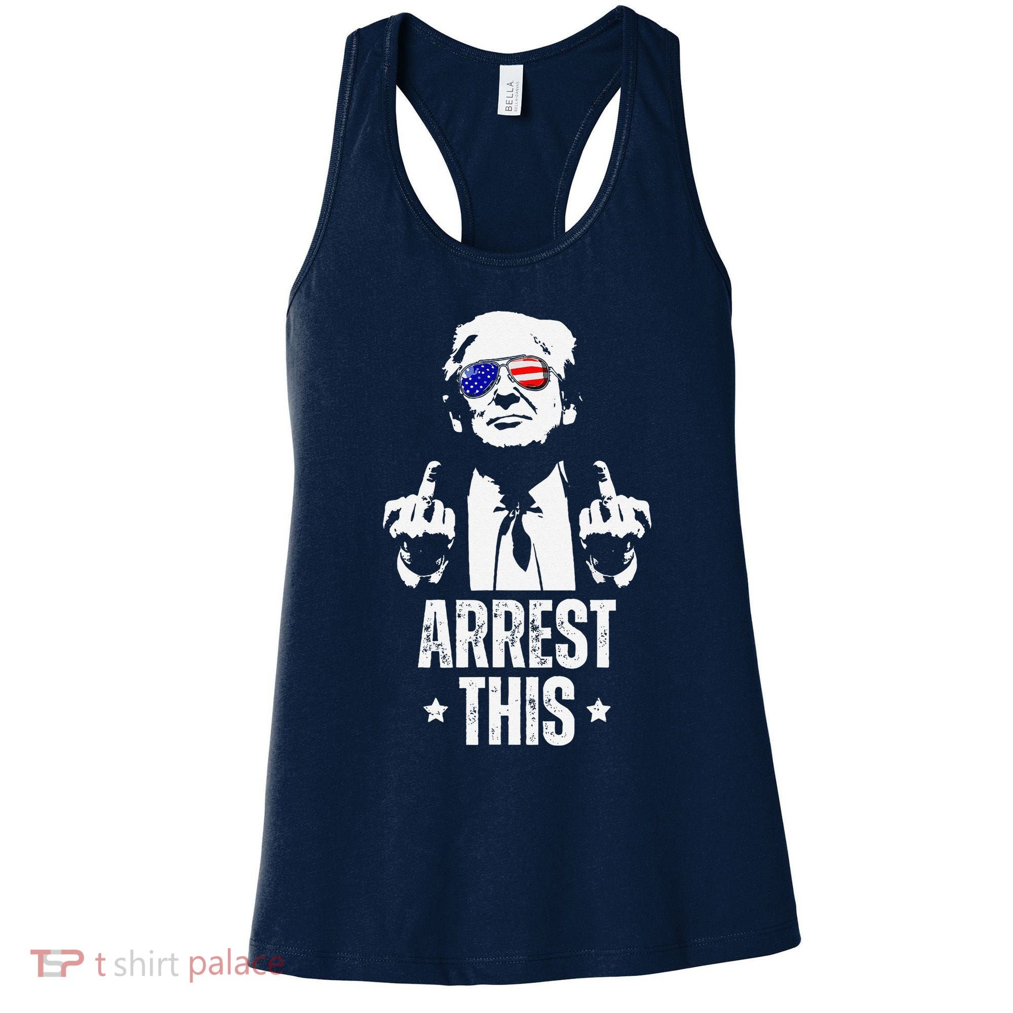 Arrest This Trump Fingers Pro Trump Women's Tank Top
