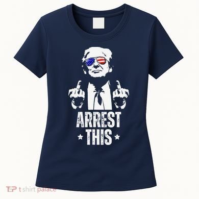 Arrest This Trump Fingers Pro Trump Women's T-Shirt