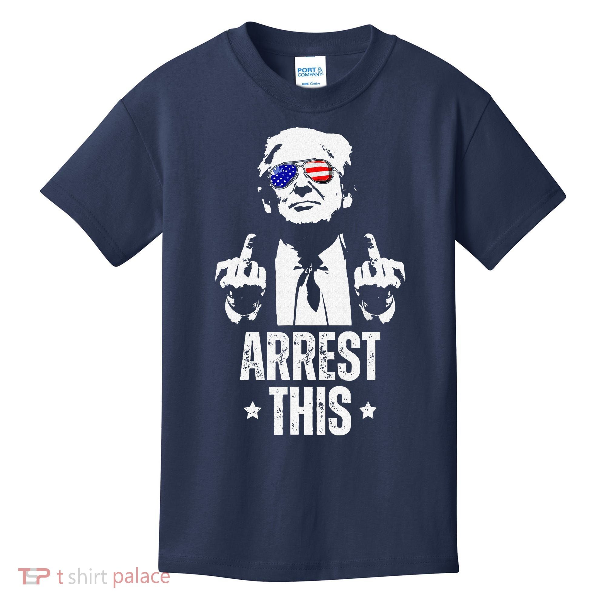 Arrest This Trump Fingers Pro Trump Kids T-Shirt
