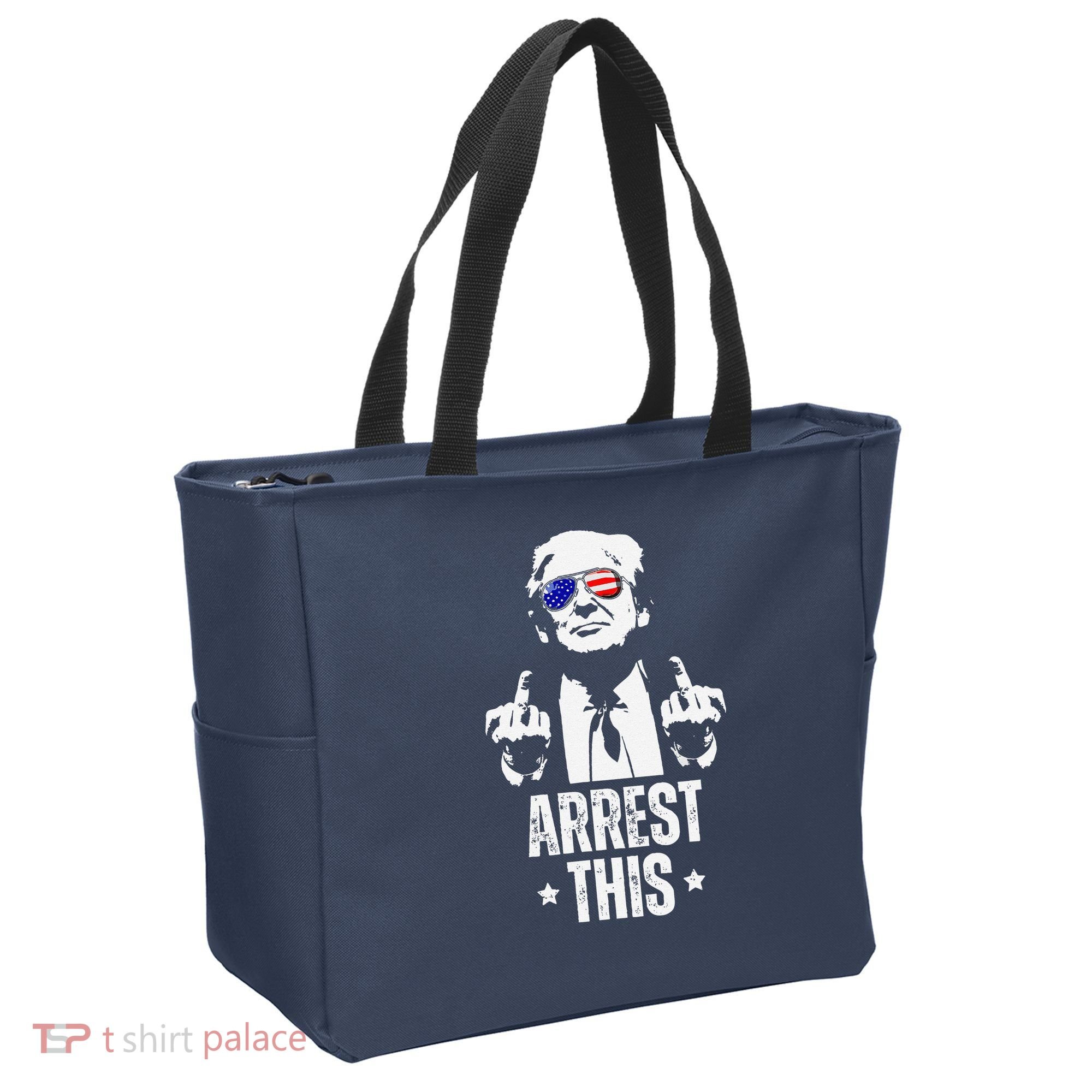 Arrest This Trump Fingers Pro Trump Tote Bag
