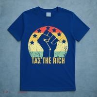 Aoc Tax The Rich Anti Capitalist Political T-Shirt thumb 5