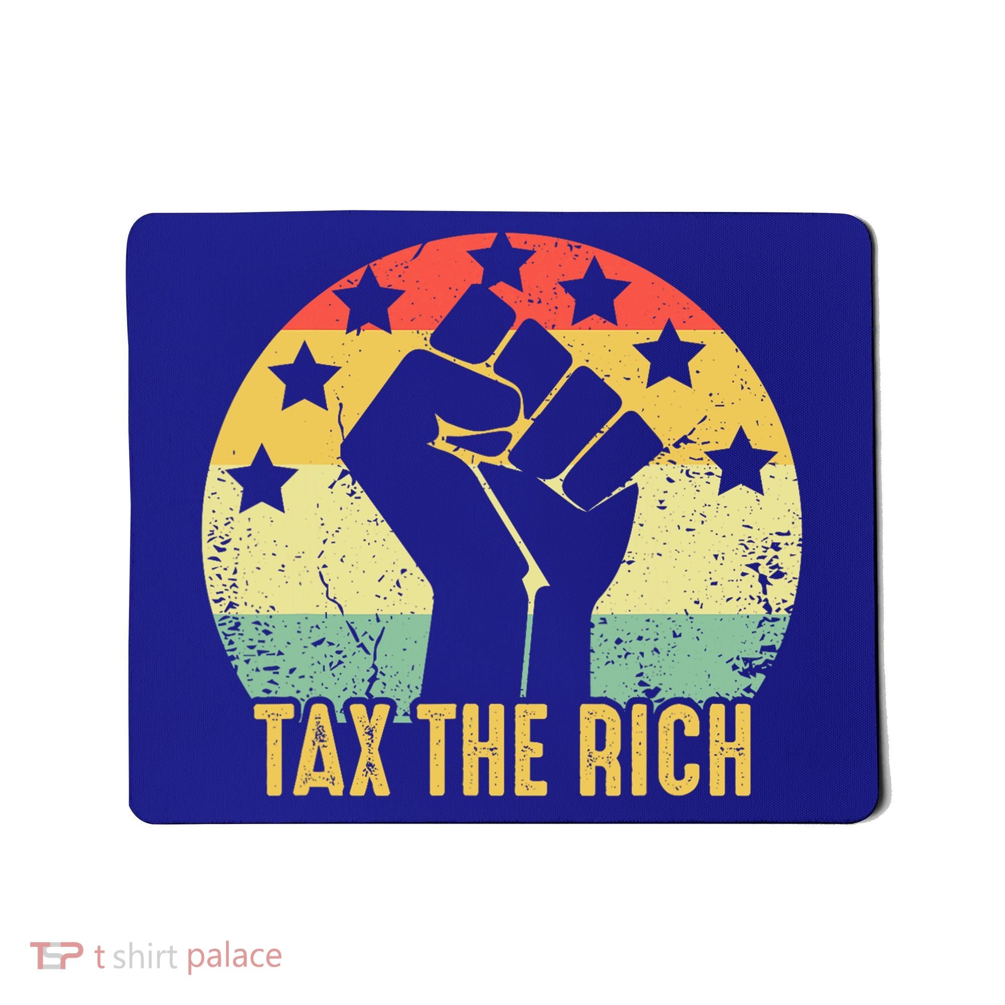 Aoc Tax The Rich Anti Capitalist Political Mousepad