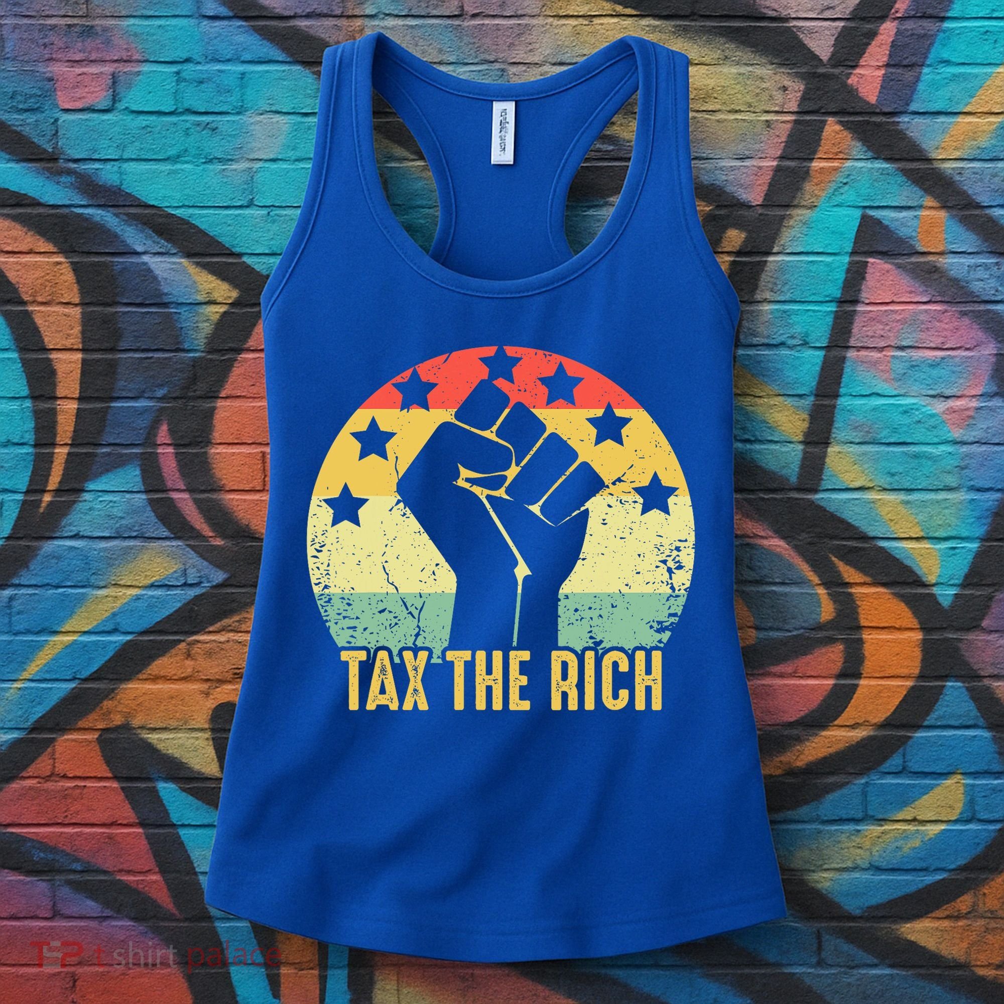 Aoc Tax The Rich Anti Capitalist Political Women's Tank Top