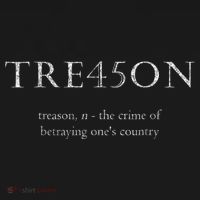 Anti Trump Treason TRE45ON Distressed Impeach Women's Hoodie thumb 2