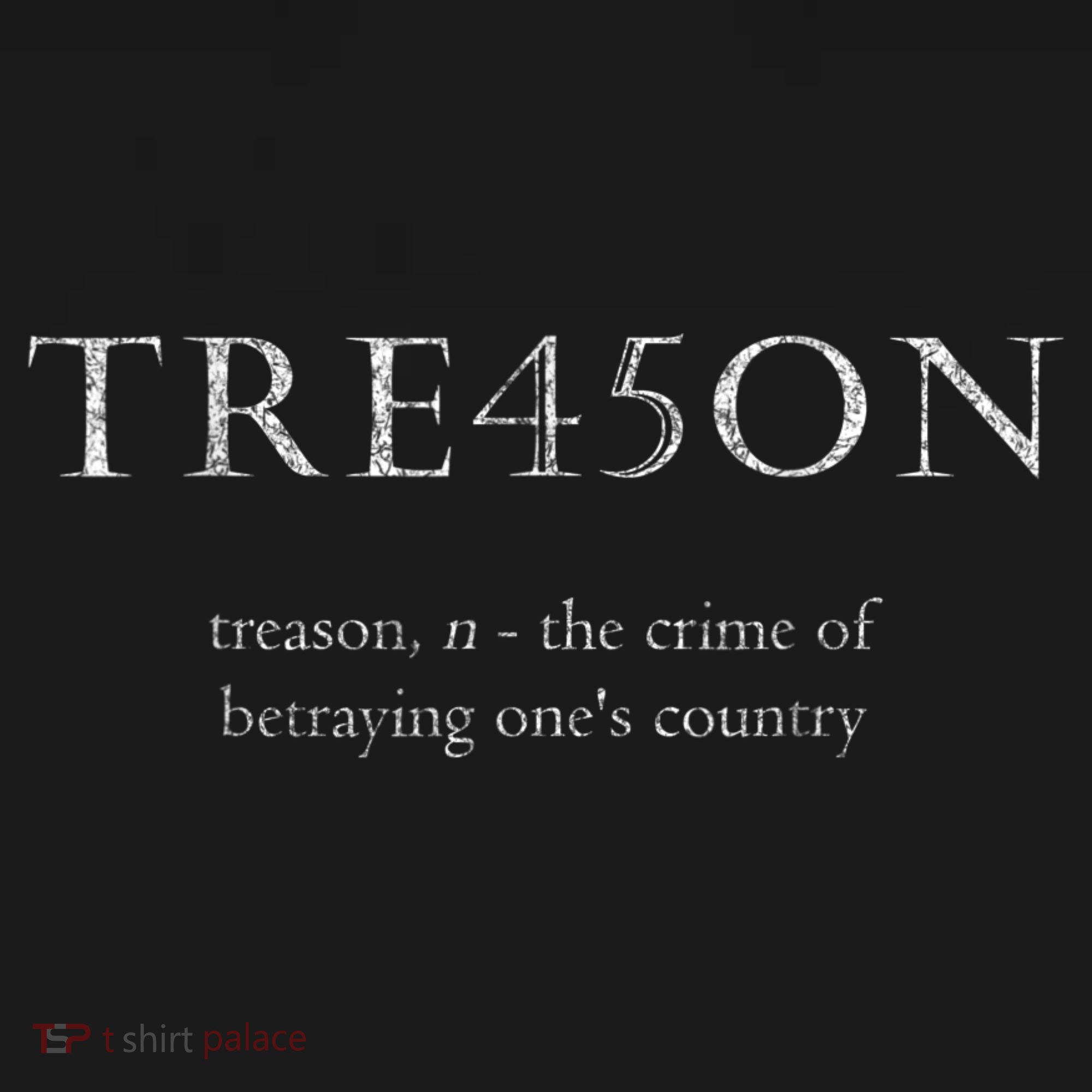 Anti Trump Treason TRE45ON Distressed Impeach Mousepad