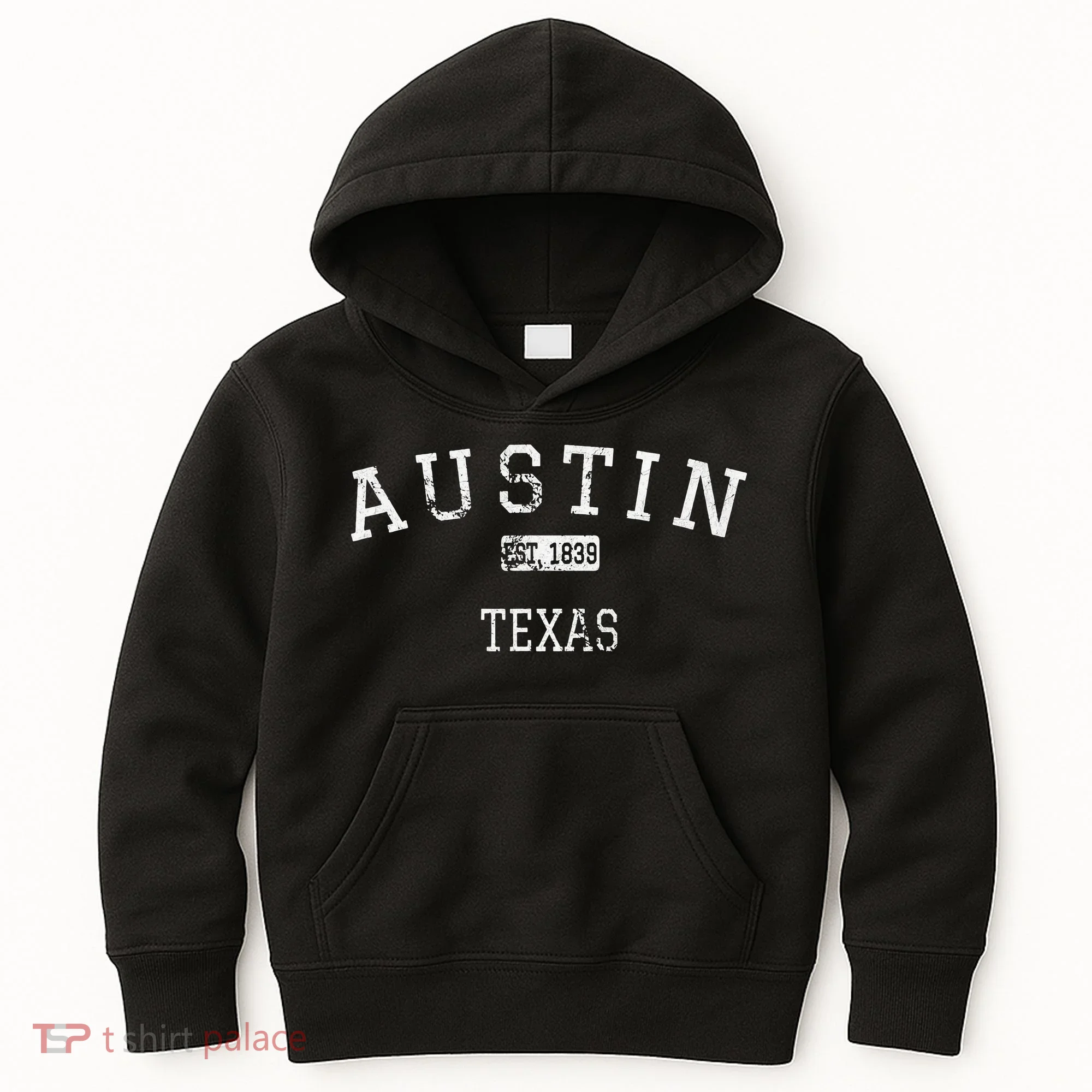 Austin Texas TX Vintage Kids Hoodie