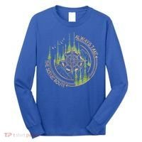 Always Take The Scenic Route Camping Travel Adventure Long Sleeve Shirt thumb 0