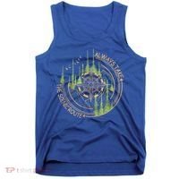 Always Take The Scenic Route Camping Travel Adventure Tank Top thumb 0