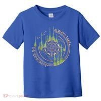 Always Take The Scenic Route Camping Travel Adventure Toddler T-Shirt thumb 0