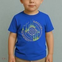Always Take The Scenic Route Camping Travel Adventure Toddler T-Shirt thumb 2