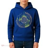 Always Take The Scenic Route Camping Travel Adventure Kids Hoodie thumb 4