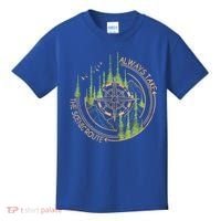 Always Take The Scenic Route Camping Travel Adventure Kids T-Shirt thumb 0