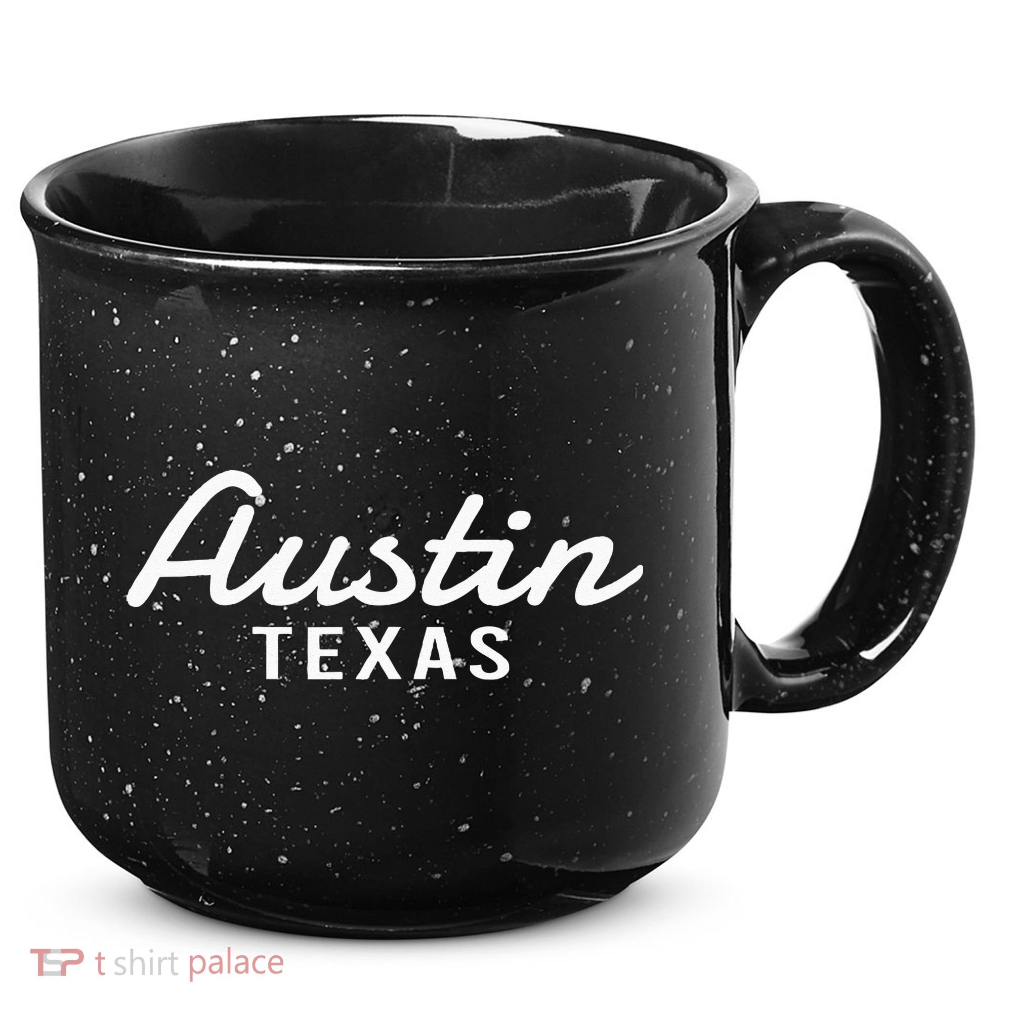 Austin Texas Throwback 15oz Campfire Ceramic Mug