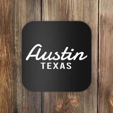 Austin Texas Throwback Coaster