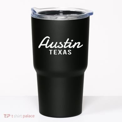 Austin Texas Throwback Tumbler