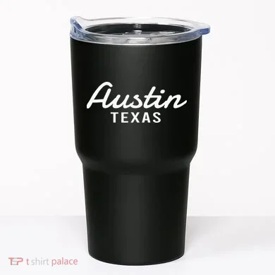 Austin Texas Throwback Tumbler