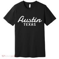 Austin Texas Throwback Premium T-Shirt thumb 0