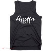 Austin Texas Throwback Tank Top thumb 0
