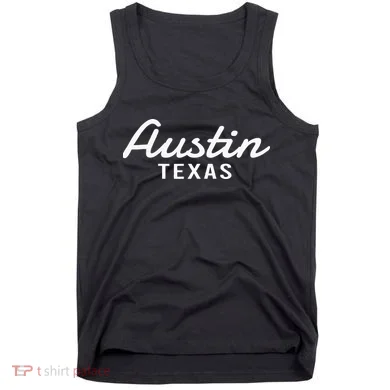 Austin Texas Throwback Tank Top