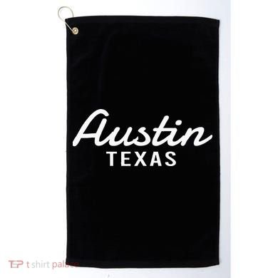 Austin Texas Throwback Golf Towel