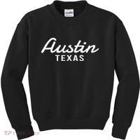 Austin Texas Throwback Kids Sweatshirt thumb 0
