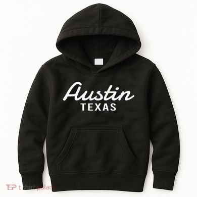 Austin Texas Throwback Kids Hoodie