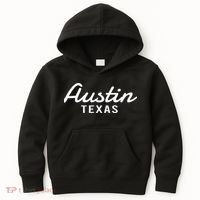 Austin Texas Throwback Kids Hoodie thumb 0
